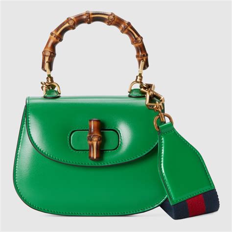 gucci オールドグッチ ショルダーバッグ レザー|〔グッチ バンブー 1947〕ミディアム トップハンドルバッグブ .